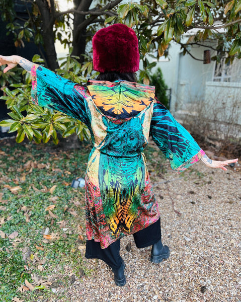Lex Newtho - Cicada Crushed Velvet Robe (LE 50)