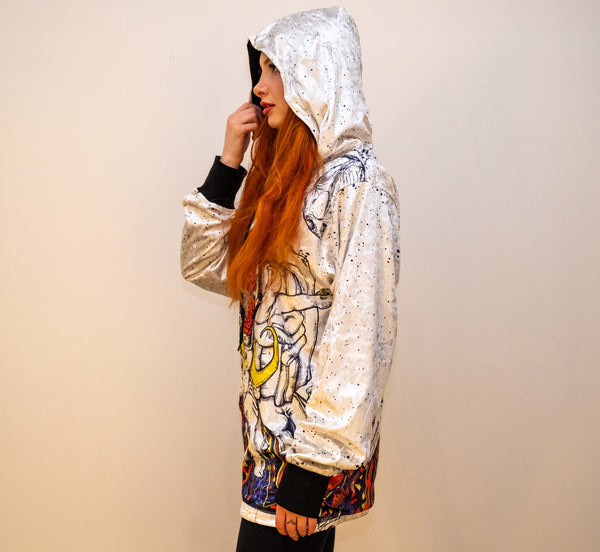 Abrooks - Thicc Drip Crushed Velvet Zip Up Hoodie (LE 50)