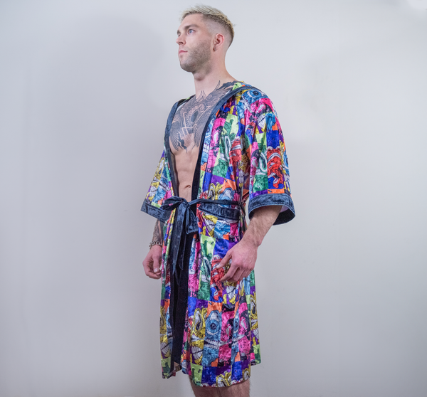 Abrooks - The A-B Team Crushed Velvet Robe (LE 75)
