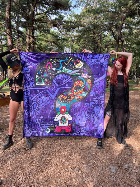 INKD - Secret Dreamsters Purple Tapestry