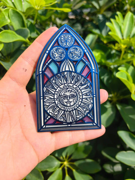 Ellie Paisley - Sunshine Stained Glass Pin