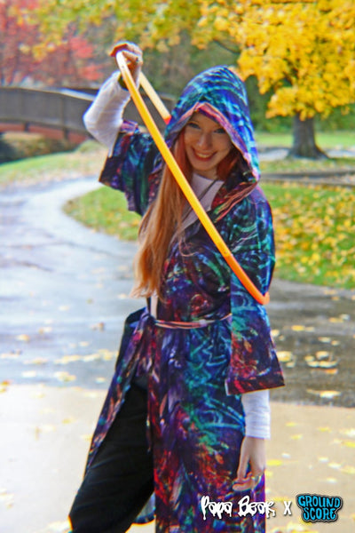 Papa Bear - City Skies Hooded Robe