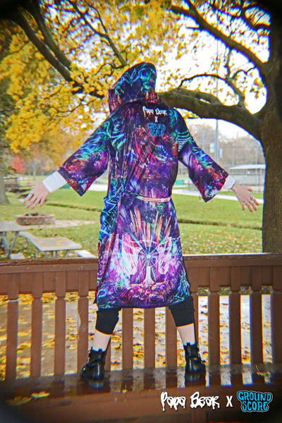 Papa Bear - City Skies Hooded Robe