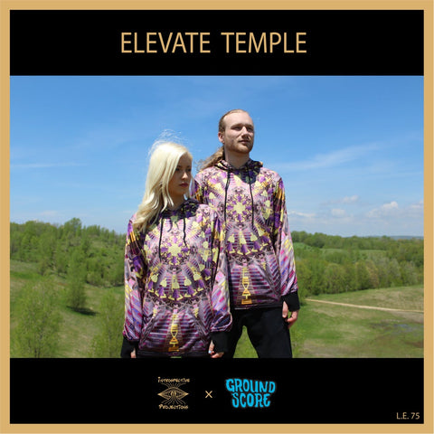 Introspective Projections - Elevate Temple Hoodies (LE 75)