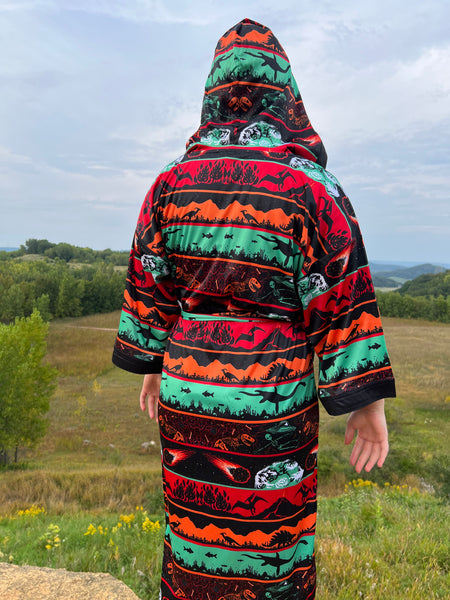 KOOZ - Prehistoric Story Hooded Robe