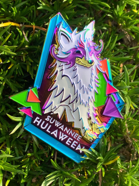 Official Suwannee Hulaween 2021 Fox Pin