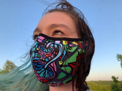 KKitchenart - Crystal Strains Mask
