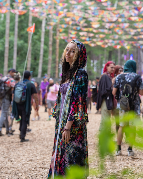 Z4 - Tye Dye Sky Hooded Robe (LE 100)