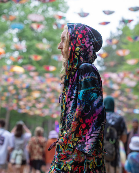 Z4 - Tye Dye Sky Hooded Robe (LE 100)