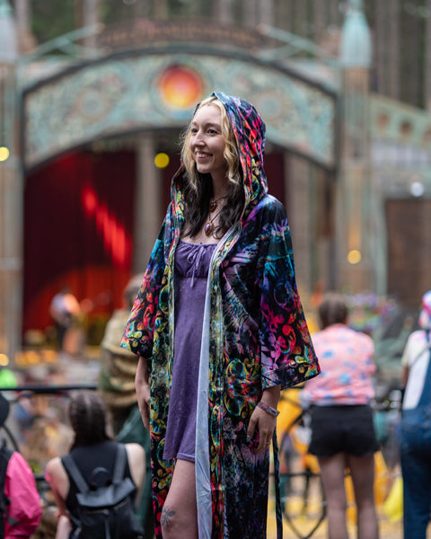 Z4 - Tye Dye Sky Hooded Robe (LE 100)
