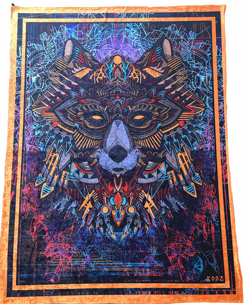 KOOZ - Lone Wolf Tapestry (LE 50)