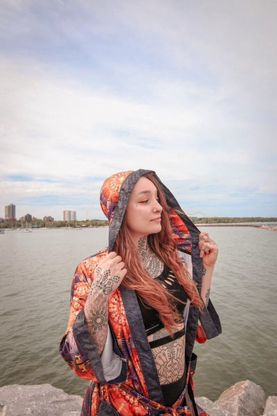 Introspective Projections - Elevate Temple Remix Hooded Robe (LE 100)