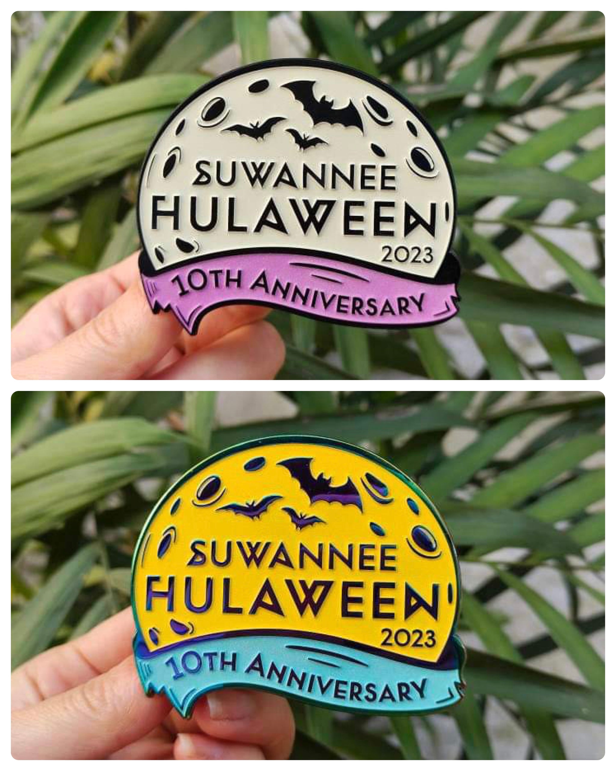 2023 Official Suwannee Hulaween '10th Anniversary' Pin – Ground Score