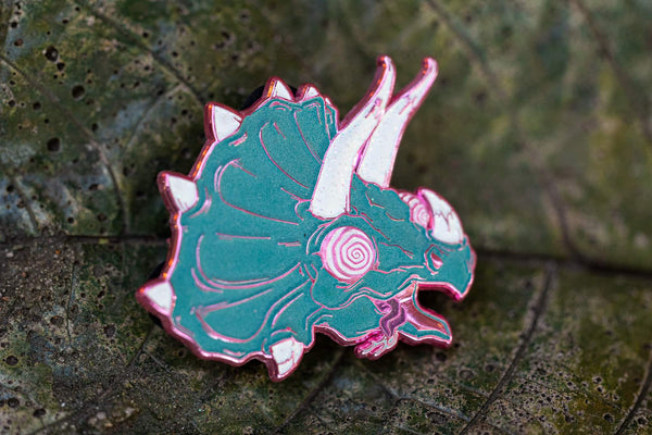 Abrooks - Triceradrops Pin