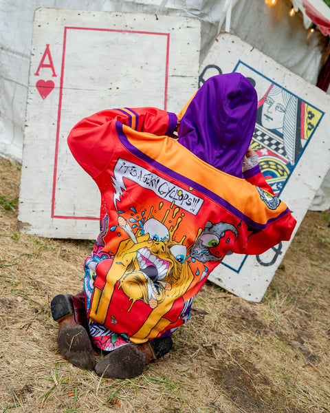 Abrooks - It's A F*ckin Cyclops Hooded Hockey Jersey