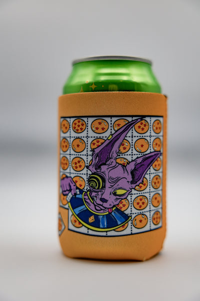 Abrooks - Beerus Blotter Orange Gradient Koozie