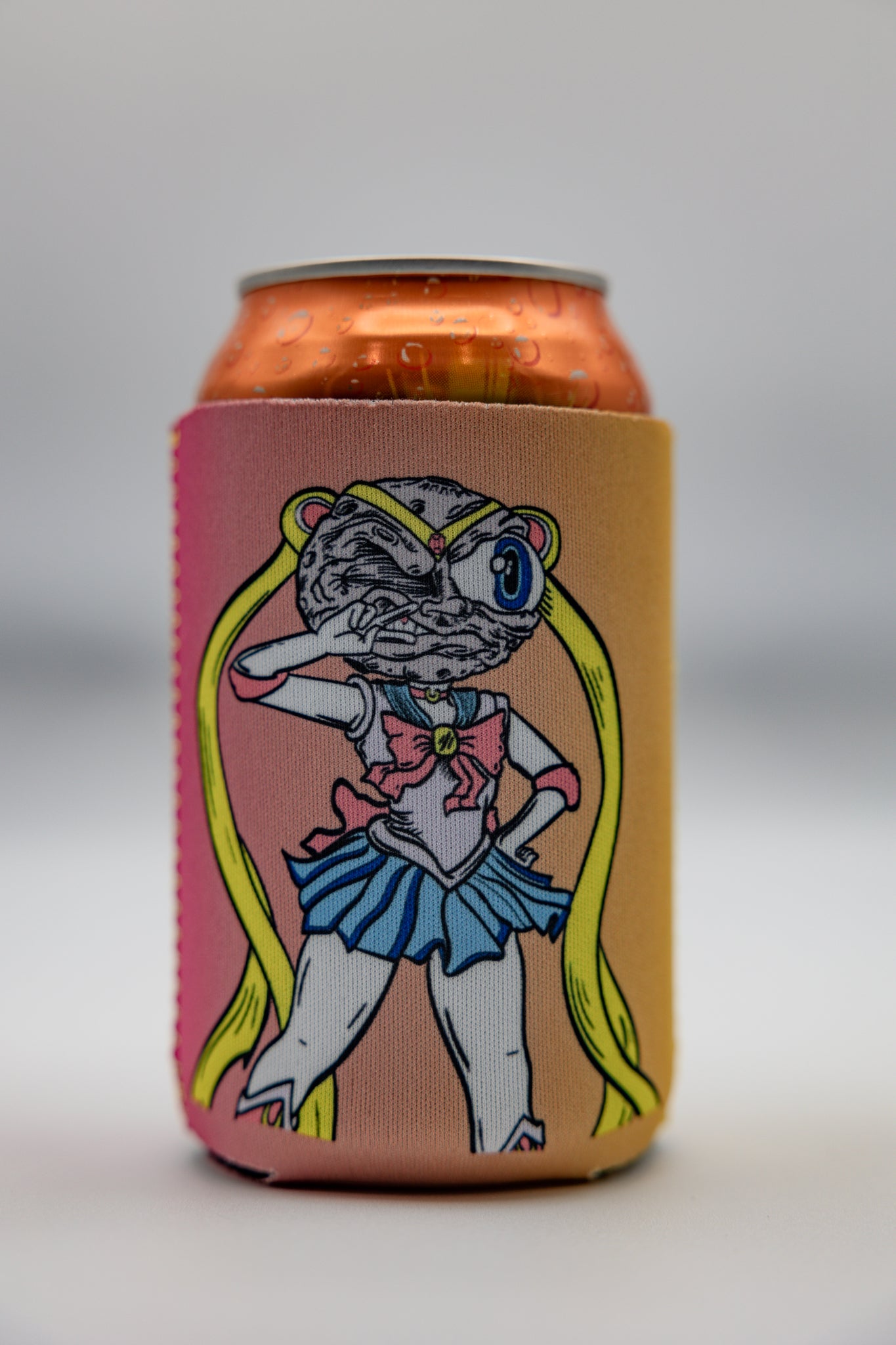 Abrooks - Sailor Fu*cking Moon Orange Gradient Koozie