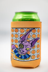 Abrooks - Beerus Blotter Orange Gradient Koozie