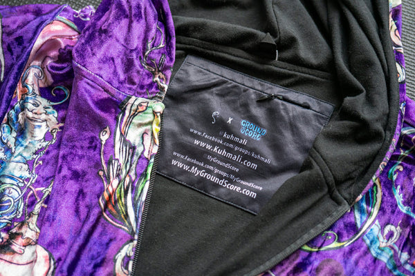 Kuhmali - Alice In Wonderland Zip Up Hoodie (LE 50)