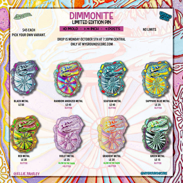 Ellie Paisley - Dimmonite Pin