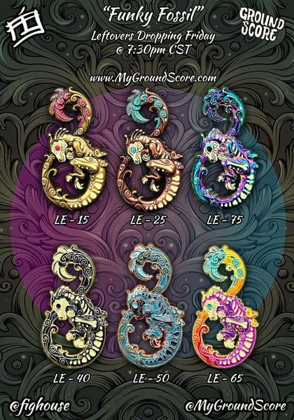 FIG - Funky Fossil Pin