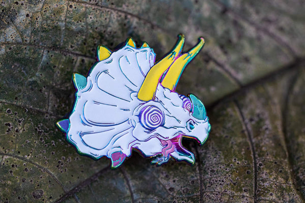 Abrooks - Triceradrops Pin