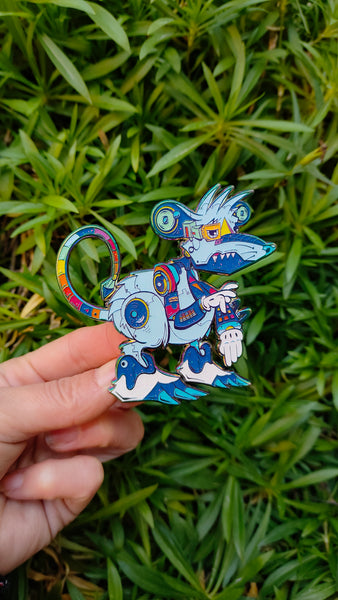 Completely Bonkers - Riddim Rat Pin