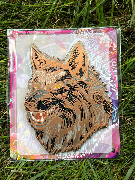 Ellie Paisley - Lunar Wolf Magnet