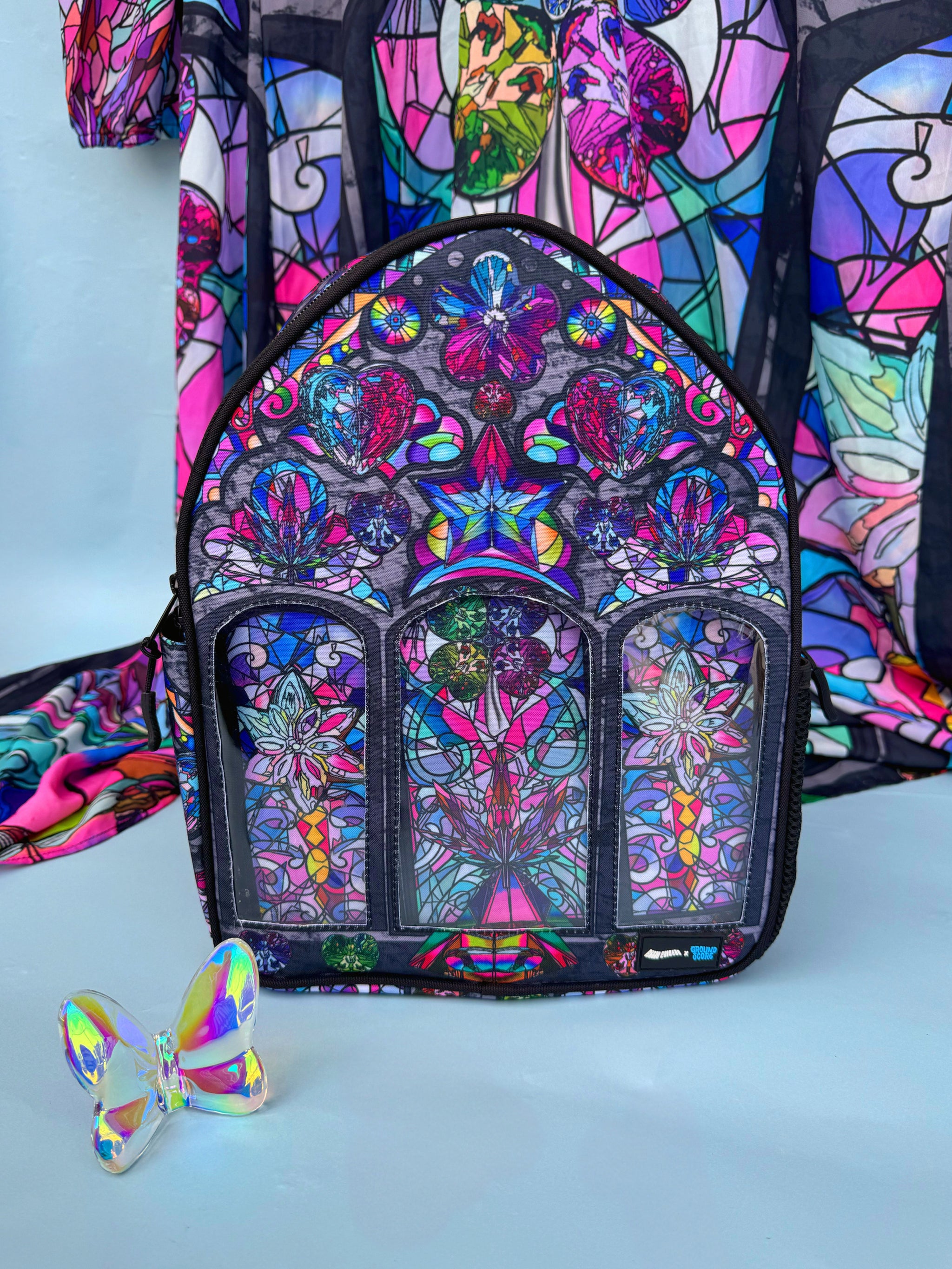 Ellie Paisley -Neon Cathedral Backpack (LE 100) – Ground Score