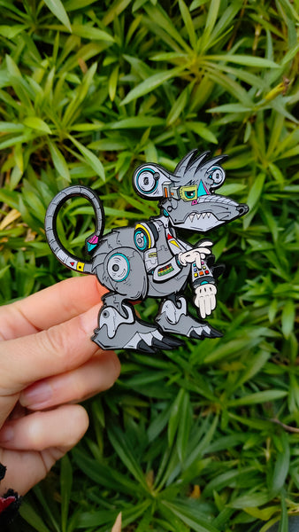 Completely Bonkers - Riddim Rat Pin