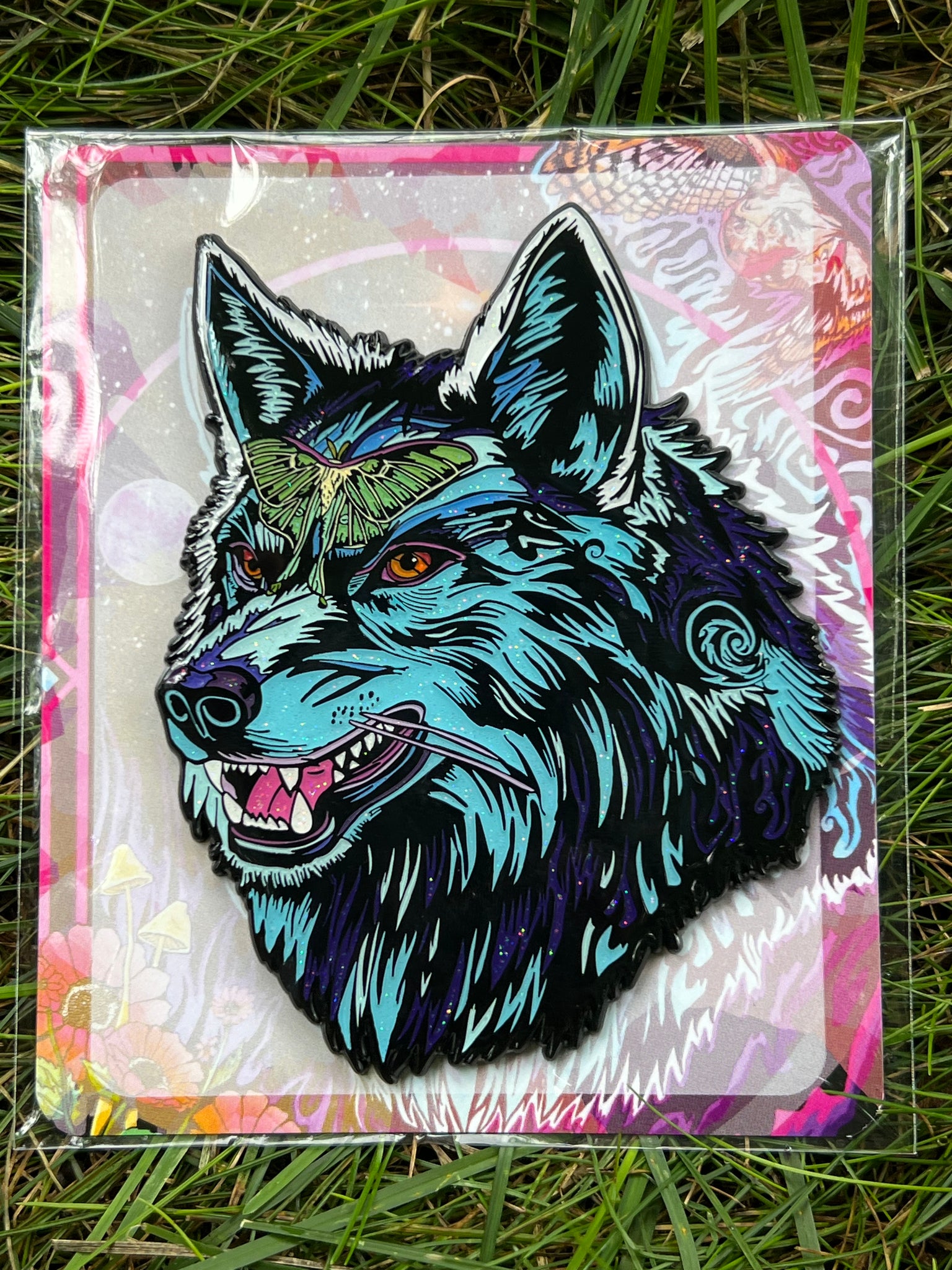 Ellie Paisley - Lunar Wolf Magnet