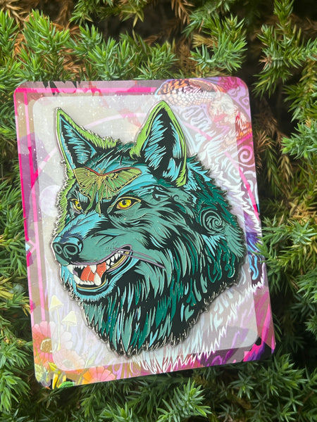 Ellie Paisley - Lunar Wolf Pin