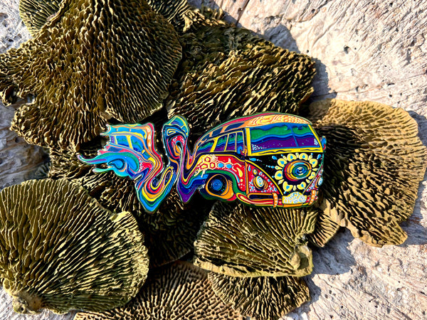 Lex Newtho - Swirl Bus Pins