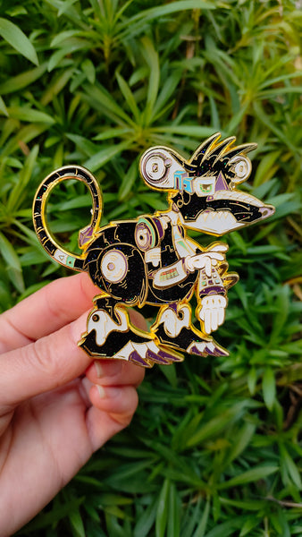 Completely Bonkers - Riddim Rat Pin