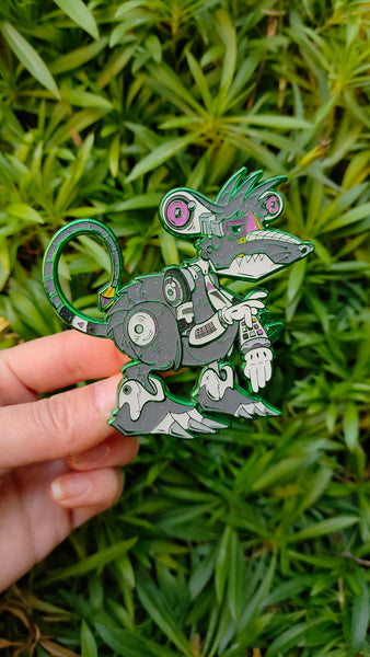 Completely Bonkers - Riddim Rat Pin