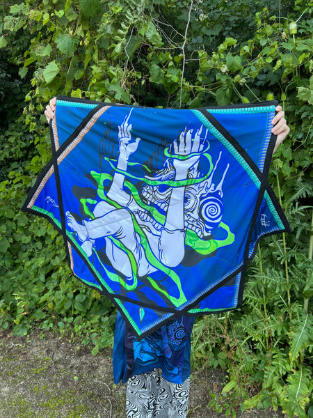 Abrooks - I Will Remain Large Green Swirl Flowstar (LE 25)