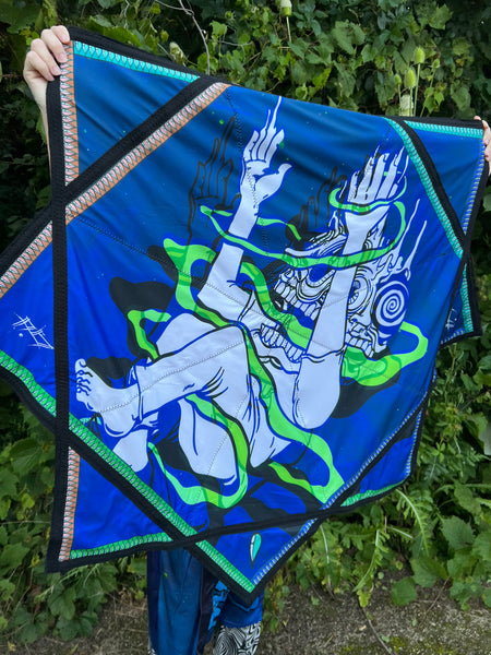 Abrooks - I Will Remain Large Green Swirl Flowstar (LE 25)