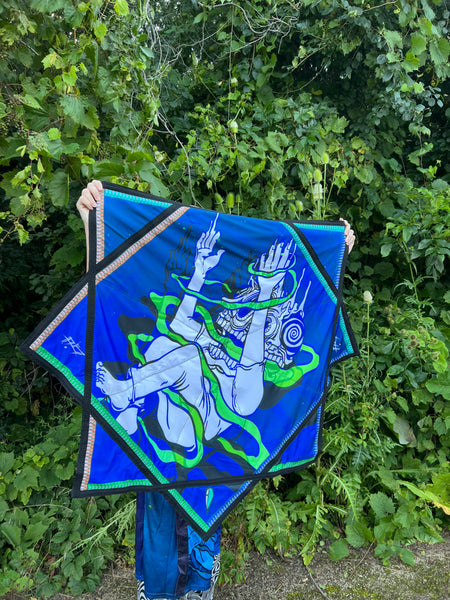 Abrooks - I Will Remain Large Green Swirl Flowstar (LE 25)