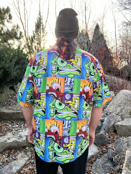 Abrooks - Split Personalities Button Up