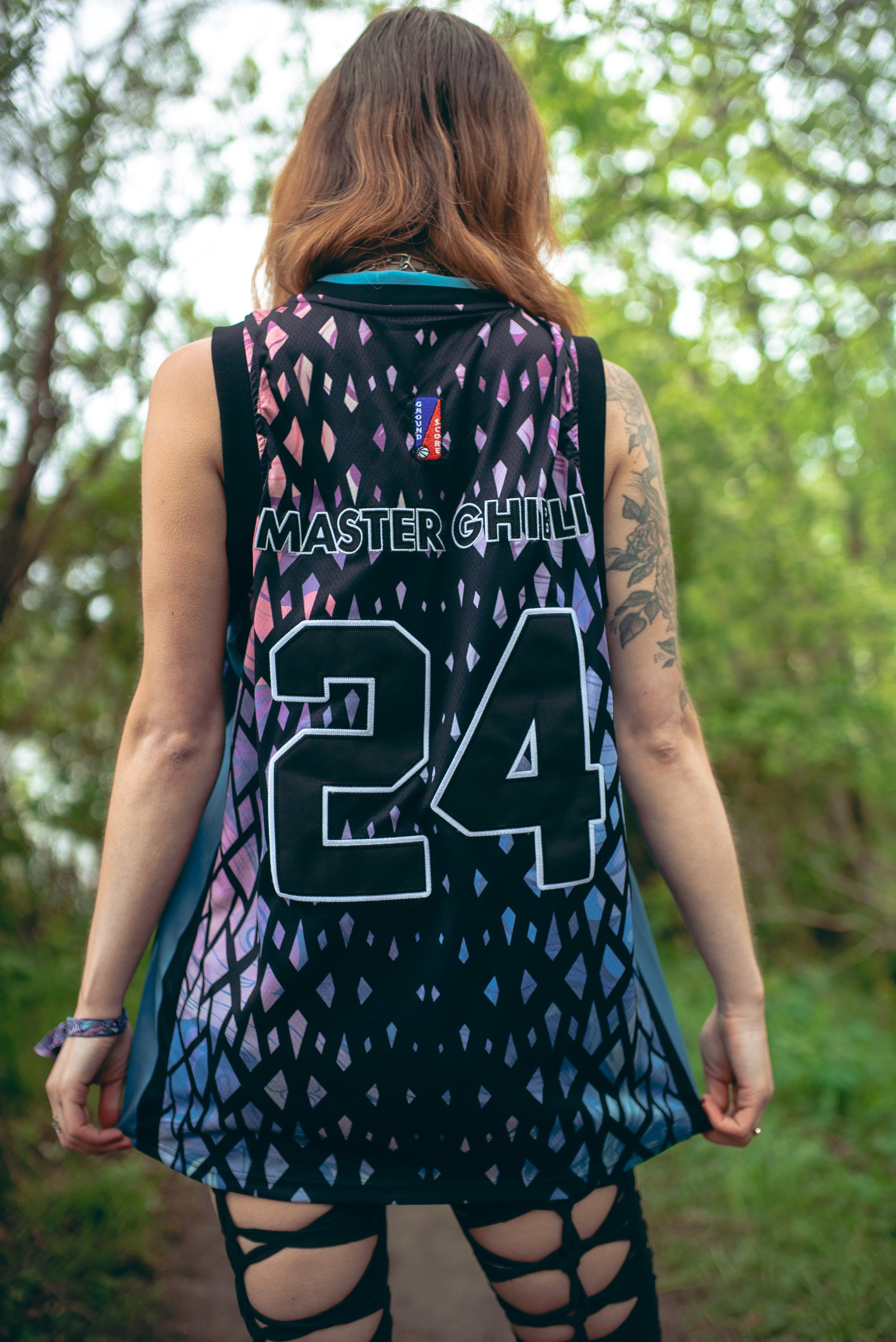 Abrooks - Master Ghibli Blue Basketball Jersey (50) – Ground Score
