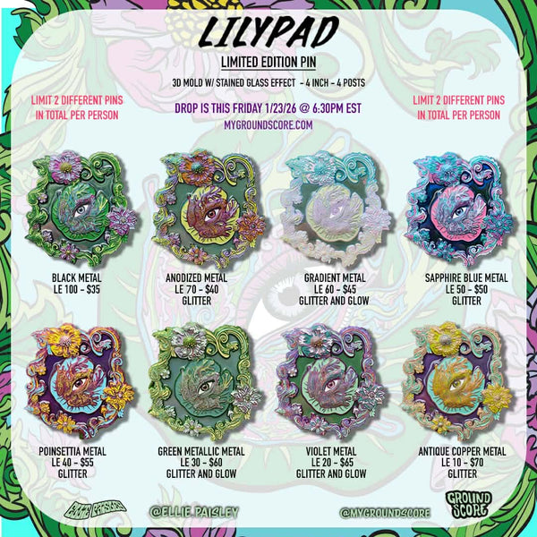 Ellie Paisley - LILYPAD pin