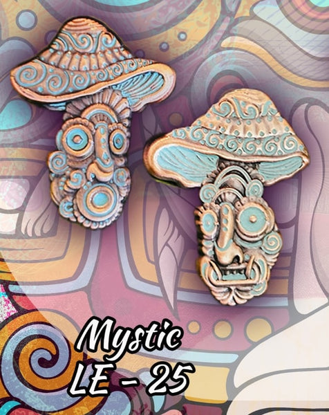 FIG - Tribal Toadstools Pin