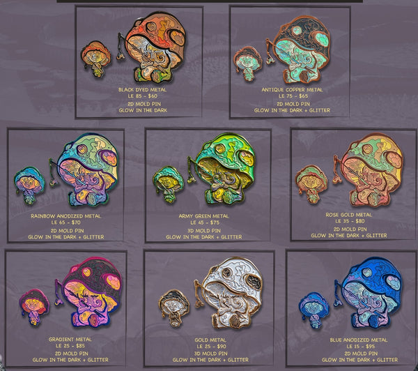 Kuhmali - Night Fishing Pins