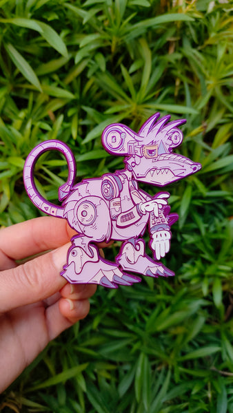 Completely Bonkers - Riddim Rat Pin