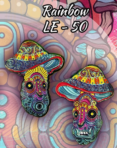 FIG - Tribal Toadstools Pin
