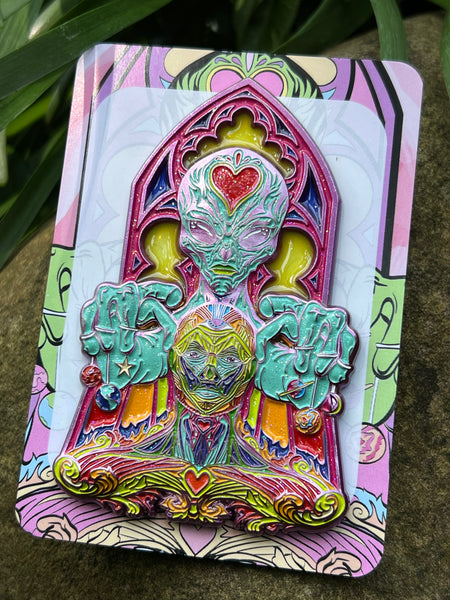 Ellie Paisley - Alien Overlord Pin