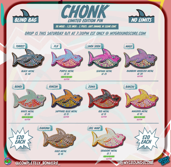 Completely Bonkers - Chonk Pin