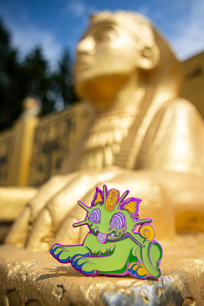 Abrooks - Fluff Meowth Pin