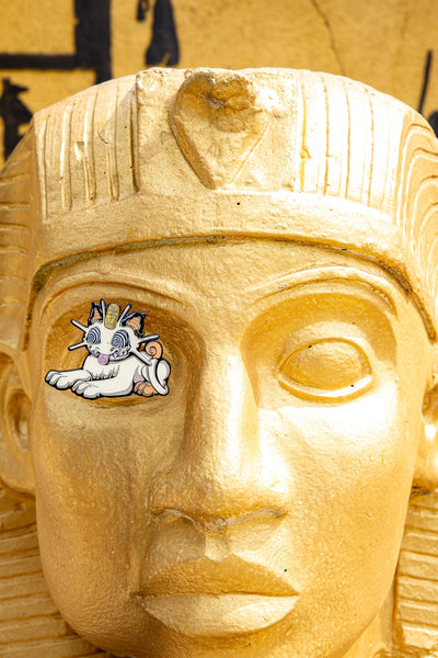 Abrooks - Fluff Meowth Pin