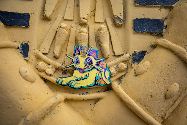 Abrooks - Fluff Meowth Pin